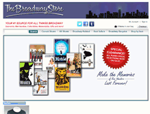 Tablet Screenshot of broadwaystore.com